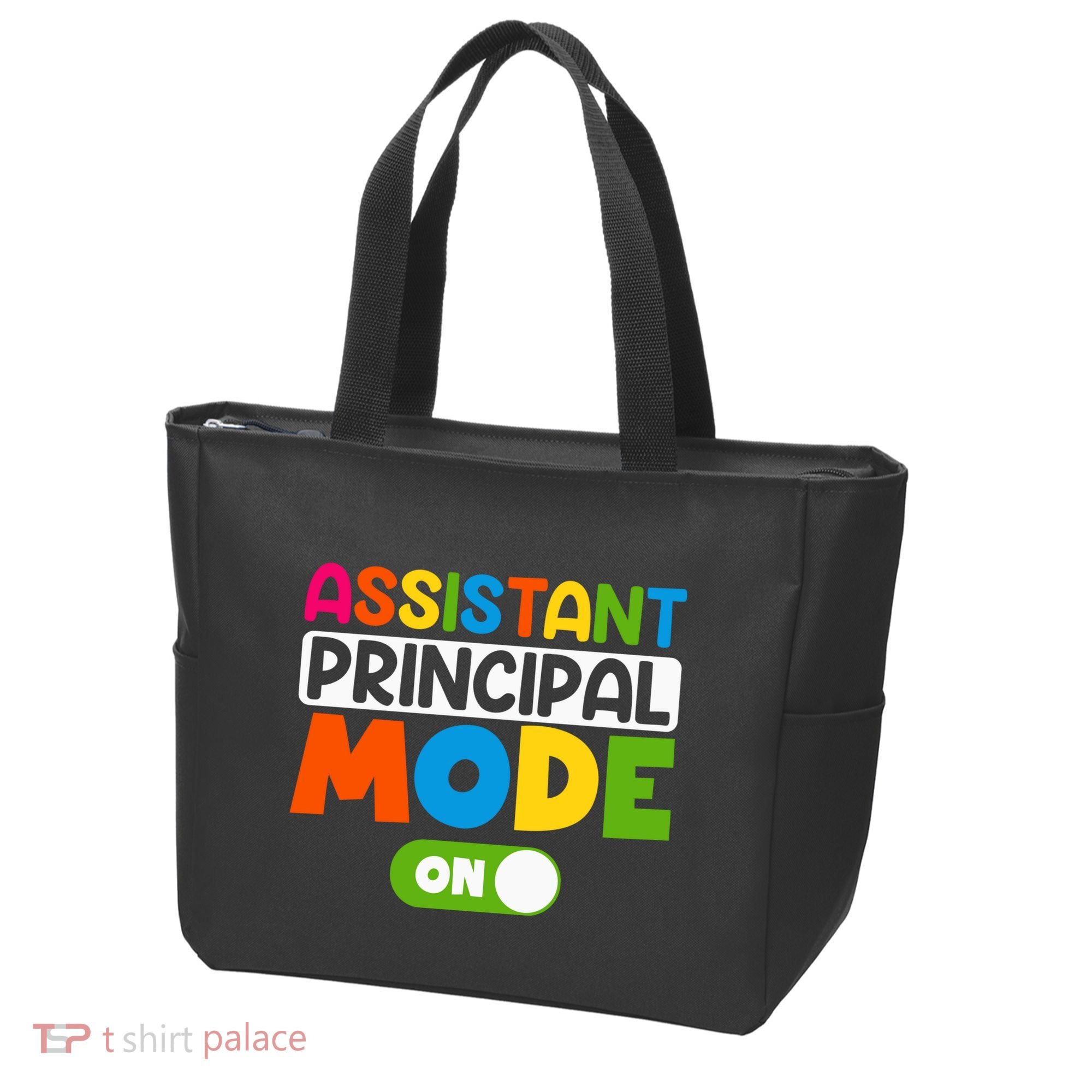 Back To School Assistant Principal Mode On Tote Bag