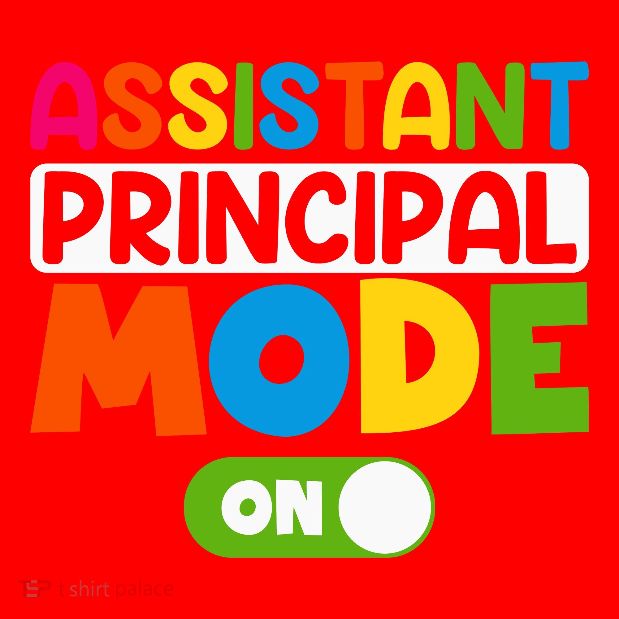 Back To School Assistant Principal Mode On Santa Hat