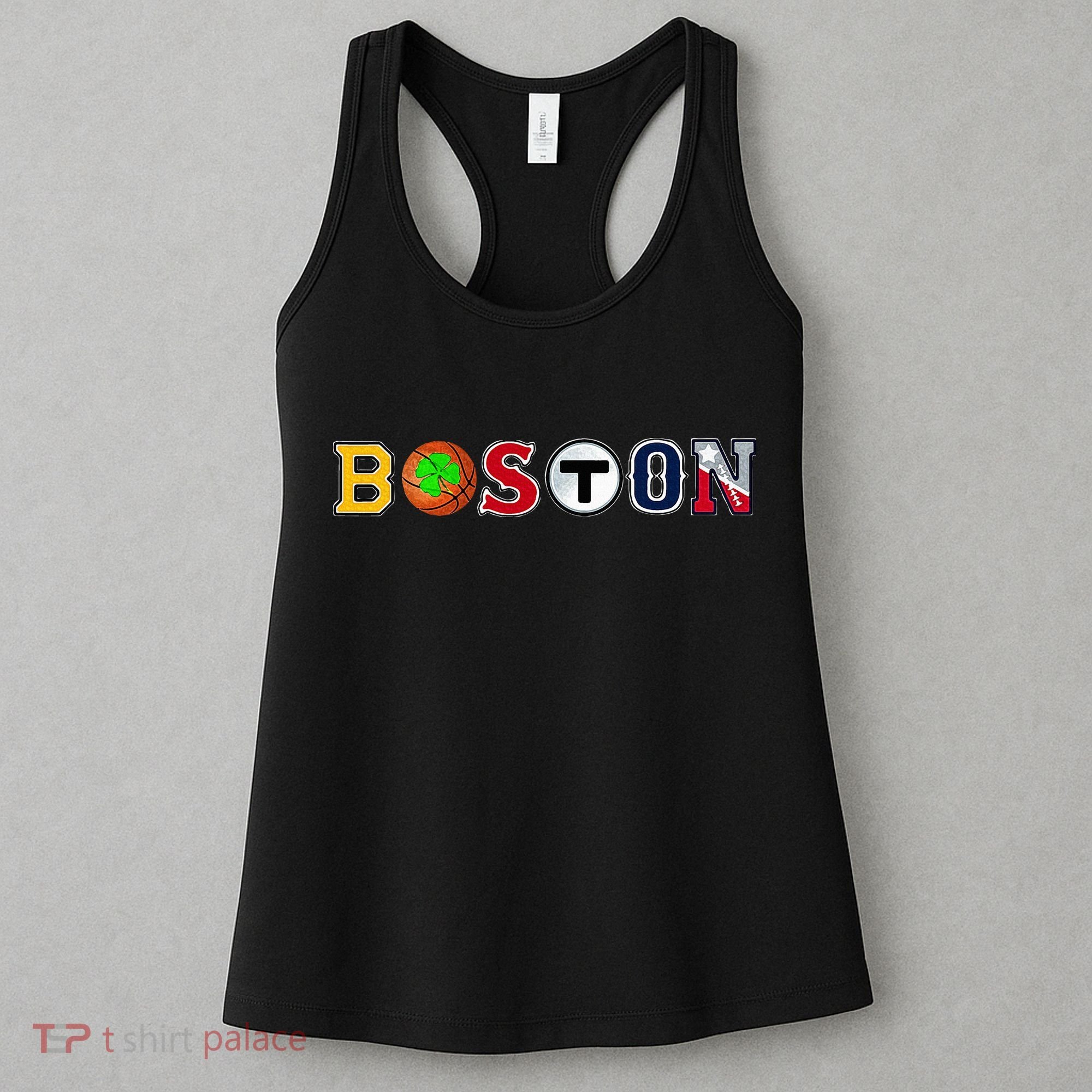 Bawston Townie Sports Fan Boston Mass New England Proud Women's Tank Top