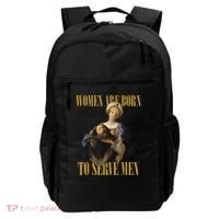 Born To Serve Christian Boss Motivational Funny Backpack thumb 0