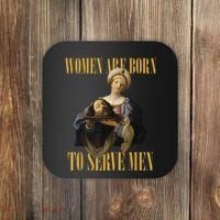Born To Serve Christian Boss Motivational Funny Coaster thumb 0