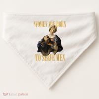 Born To Serve Christian Boss Motivational Funny USA-Made Doggie Bandana thumb 0