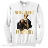 Born To Serve Christian Boss Motivational Funny Sweatshirt thumb 0