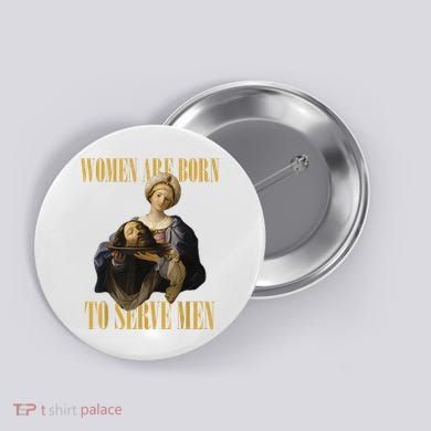 Born To Serve Christian Boss Motivational Funny Button