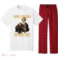Born To Serve Christian Boss Motivational Funny Pajama Set thumb 0