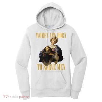 Born To Serve Christian Boss Motivational Funny Women's Hoodie