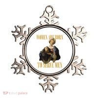 Born To Serve Christian Boss Motivational Funny Ornament thumb 0