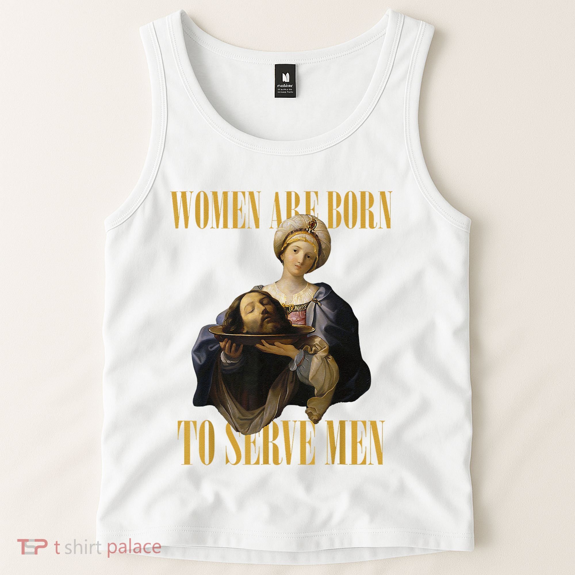 Born To Serve Christian Boss Motivational Funny Tank Top