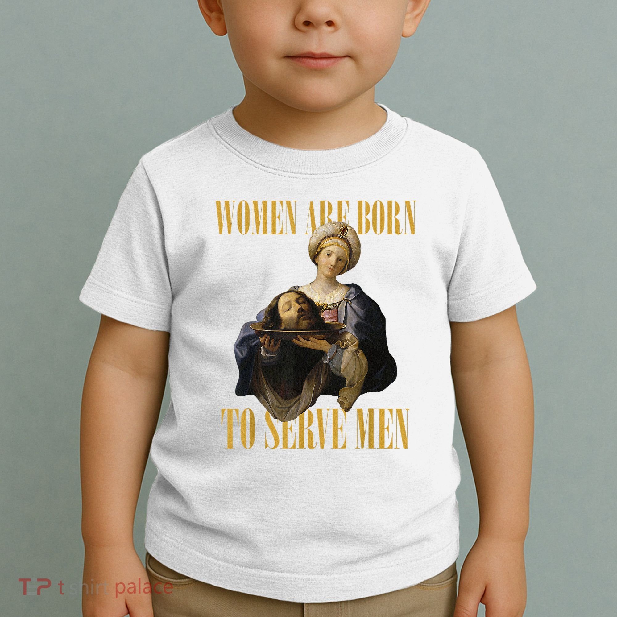Born To Serve Christian Boss Motivational Funny Toddler T-Shirt