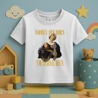Born To Serve Christian Boss Motivational Funny Toddler T-Shirt thumb 3