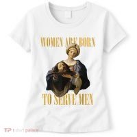 Born To Serve Christian Boss Motivational Funny Women's T-Shirt thumb 0