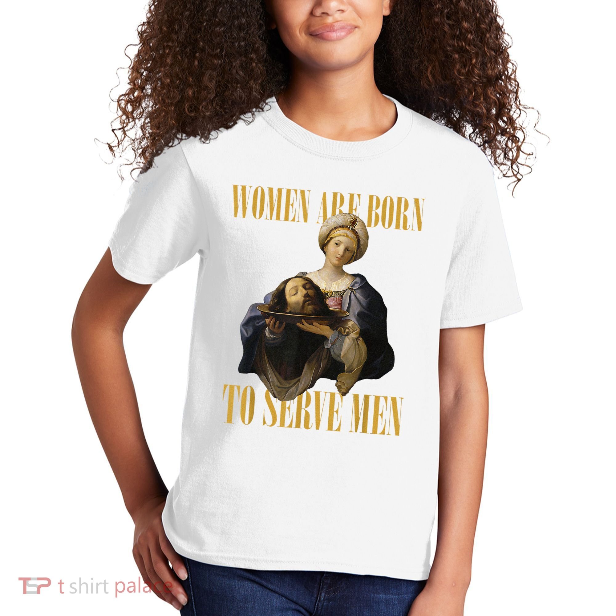 Born To Serve Christian Boss Motivational Funny Kids T-Shirt