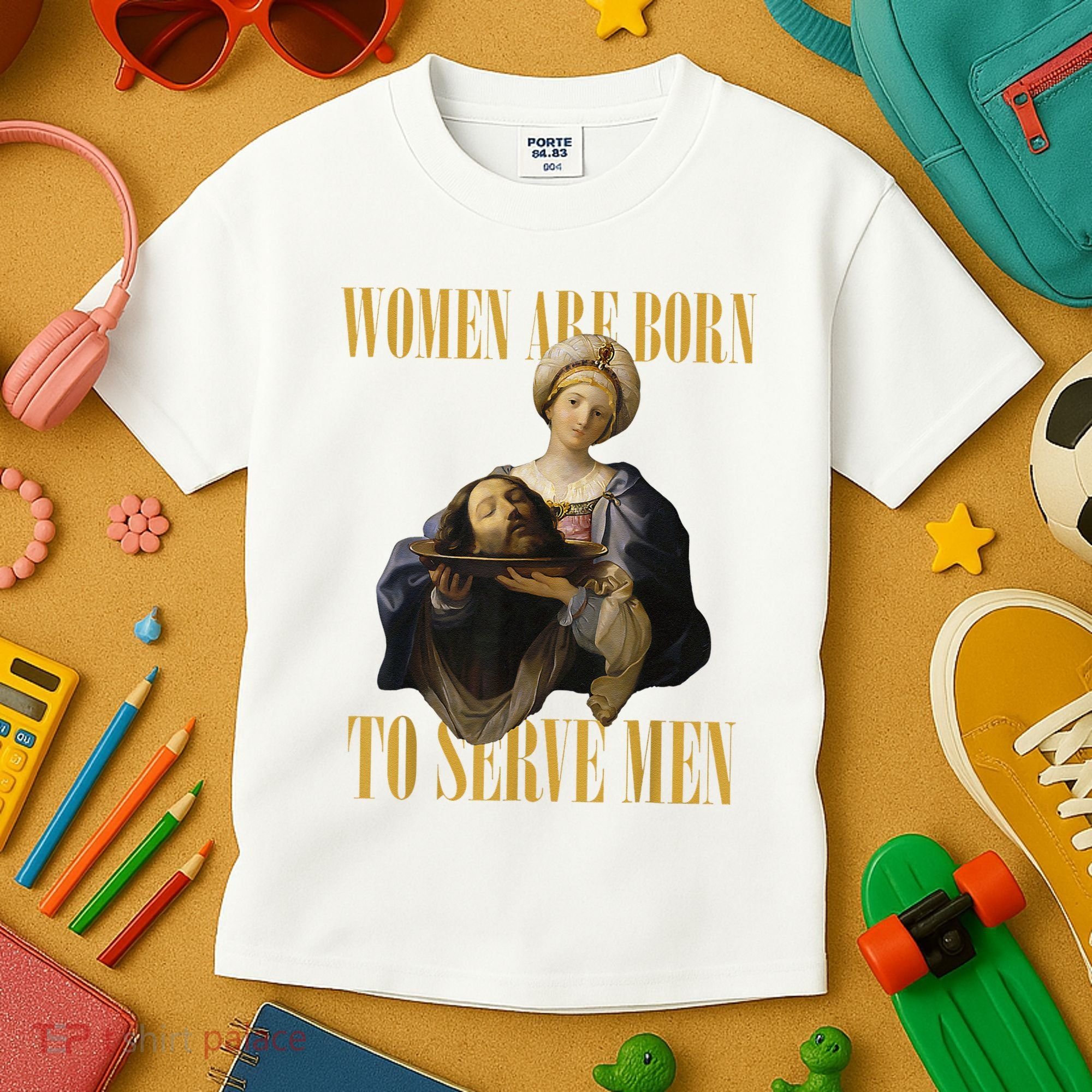 Born To Serve Christian Boss Motivational Funny Kids T-Shirt