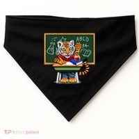 Back To School Tiger USA-Made Doggie Bandana thumb 0