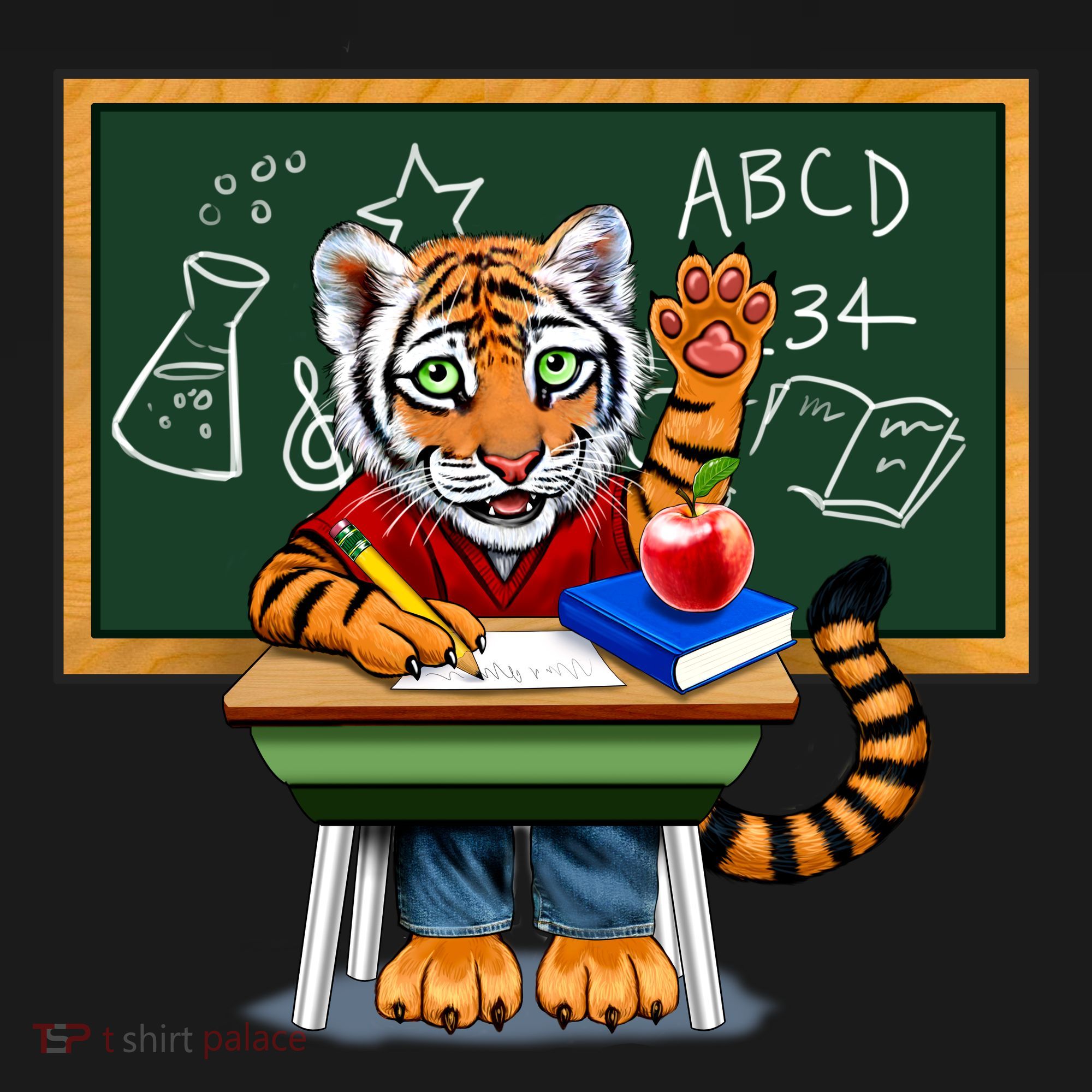Back To School Tiger Bucket Hat