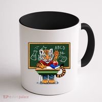 Back To School Tiger Coffee Mug thumb 1