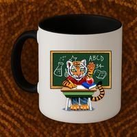 Back To School Tiger Coffee Mug thumb 2
