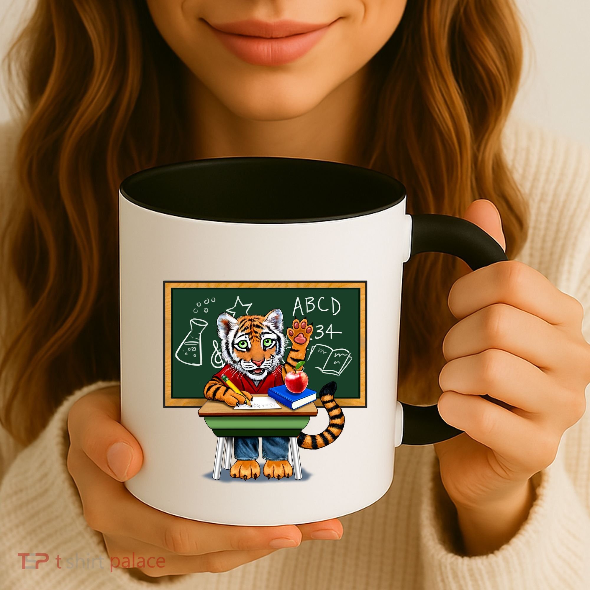 Back To School Tiger Coffee Mug