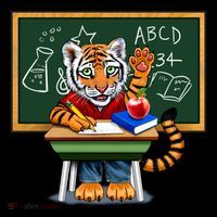 Back To School Tiger Coffee Mug thumb 5