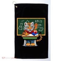 Back To School Tiger Golf Towel thumb 0