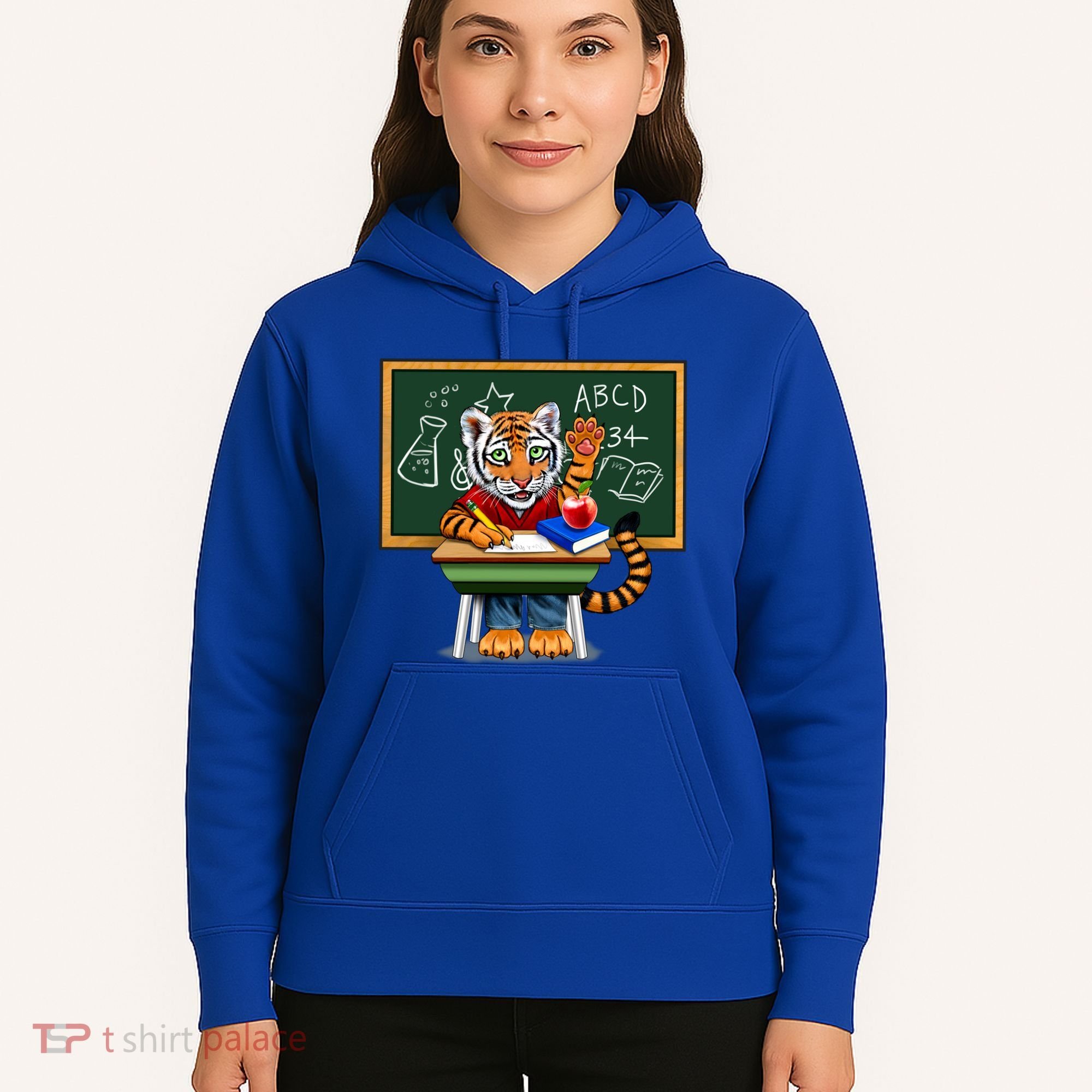 Back To School Tiger Hoodie