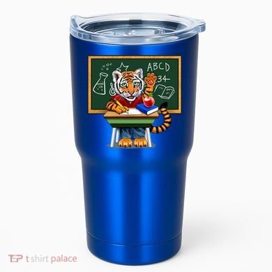 Back To School Tiger Tumbler