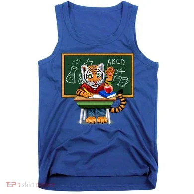 Back To School Tiger Tank Top