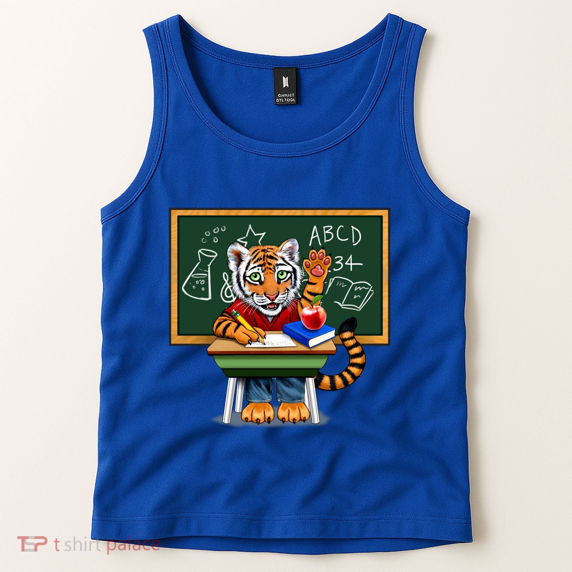 Back To School Tiger Tank Top