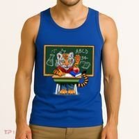 Back To School Tiger Tank Top thumb 3