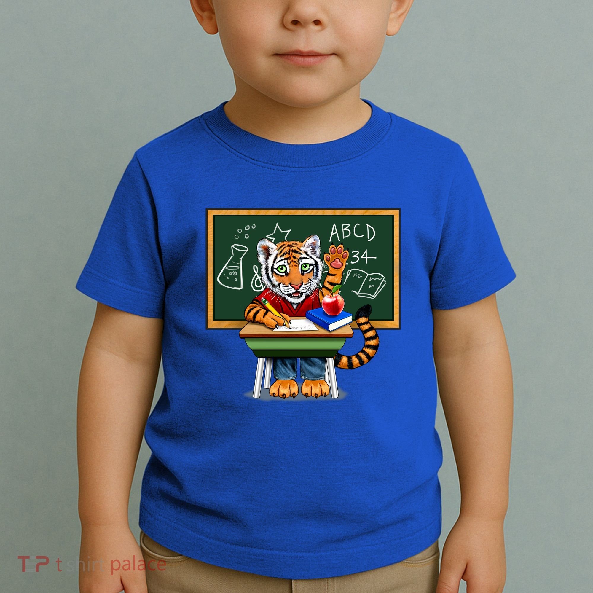 Back To School Tiger Toddler T-Shirt