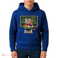 Back To School Tiger Kids Hoodie thumb 4