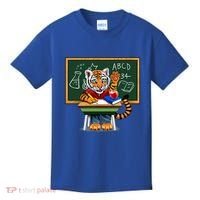 Back To School Tiger Kids T-Shirt thumb 0