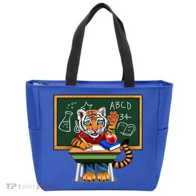 Back To School Tiger Tote Bag
