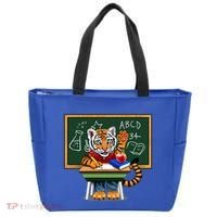 Back To School Tiger Tote Bag thumb 0
