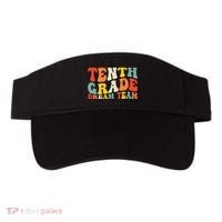 Back To School 10th Grade Dream Team Teacher Tenth Grade Visor thumb 0