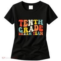 Back To School 10th Grade Dream Team Teacher Tenth Grade Women's T-Shirt thumb 0