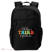 Back To School Oh Hey Third Grade Retro Teacher Student Backpack thumb 0