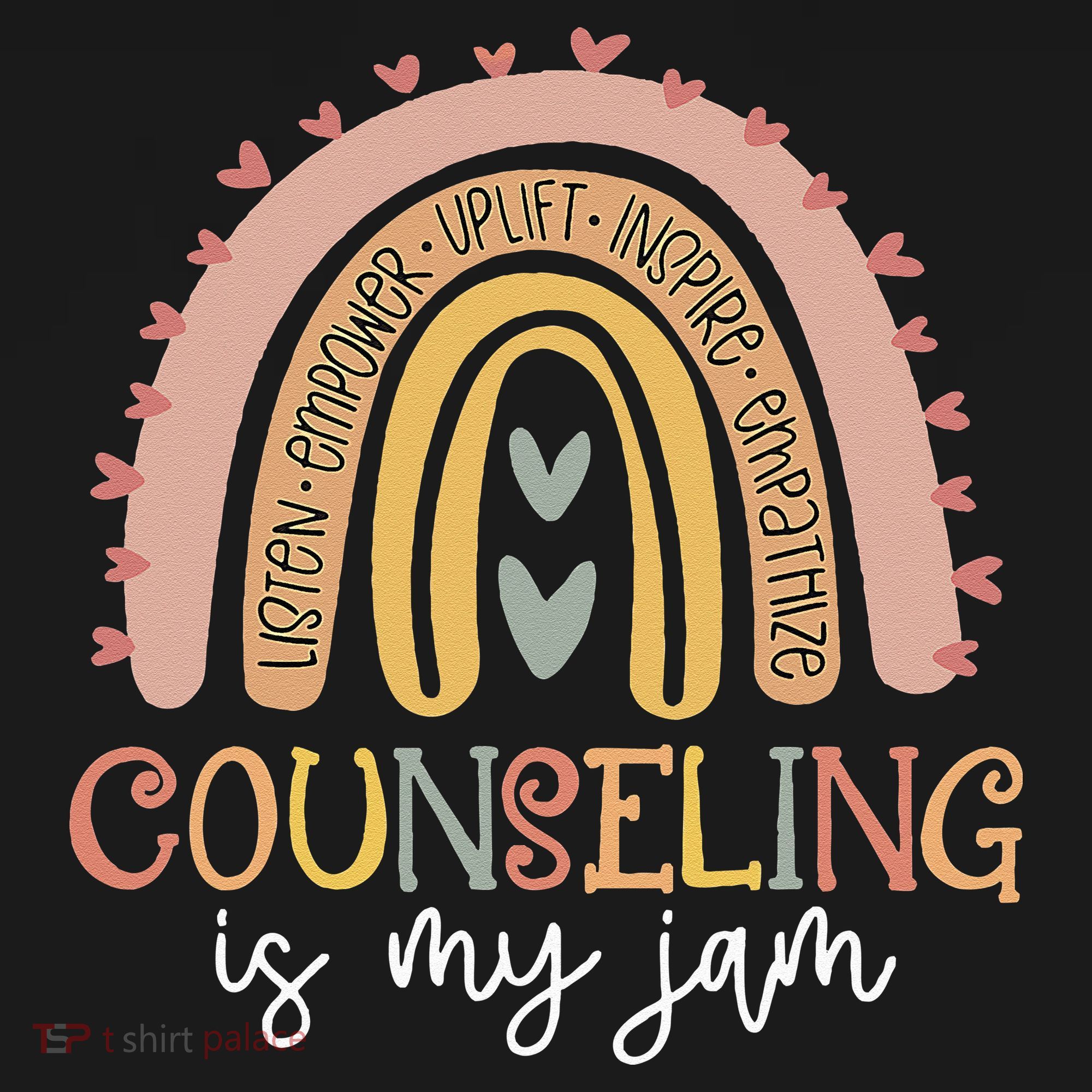 Back To School Counselor Counseling Is My Jam Rainbow Women's Tank Top