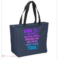 Born To Sing Dance Think Tote Bag thumb 2