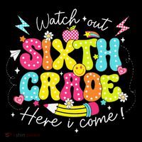 Back To School Watch Out Sixth Grade Here I Come Pencil Coffee Mug thumb 5