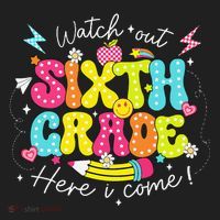 Back To School Watch Out Sixth Grade Here I Come Pencil Tumbler thumb 3