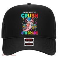 Back To School First Day Im Ready To Crush 4th Grade Axolotl  Hat thumb 0