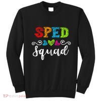 Back To School Team Gift For Special Ed Teacher Sped Squad Sweatshirt thumb 0