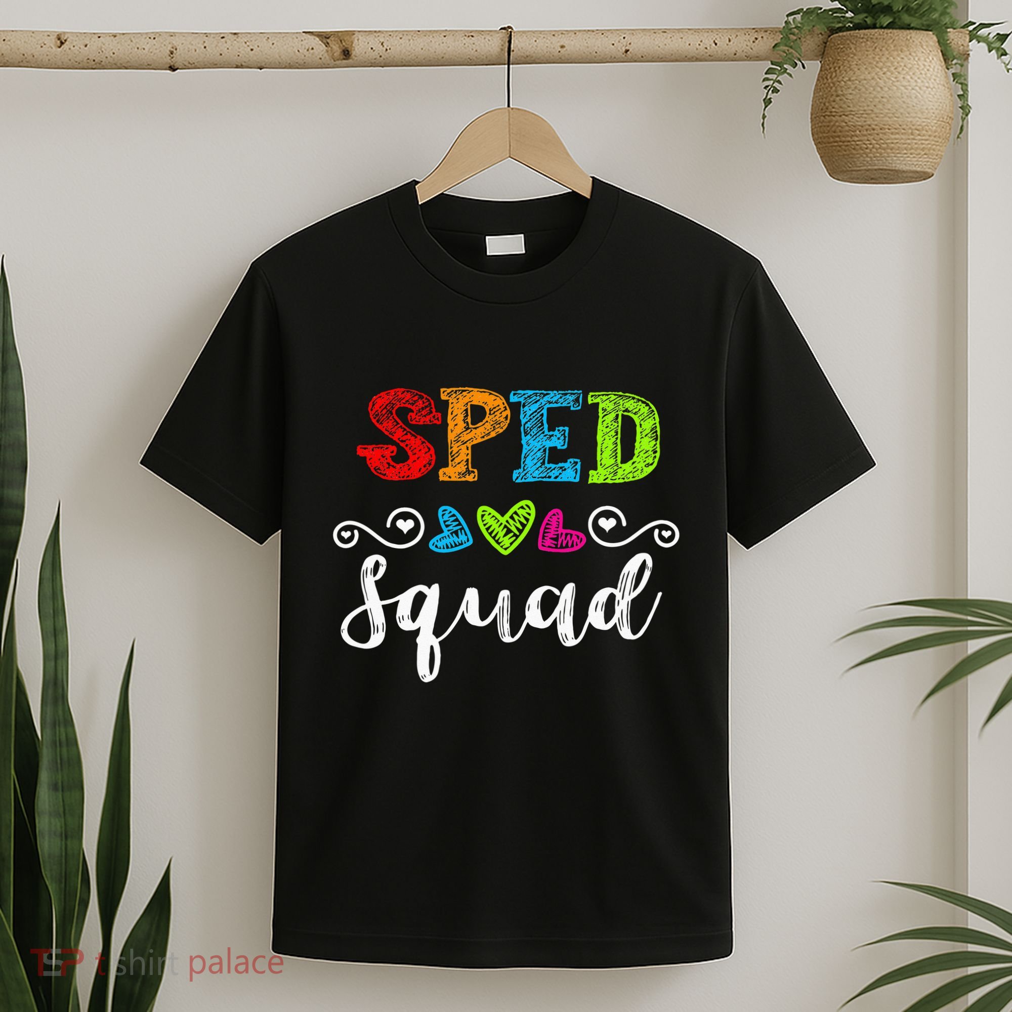 Back To School Team Gift For Special Ed Teacher Sped Squad T-Shirt