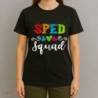Back To School Team Gift For Special Ed Teacher Sped Squad T-Shirt thumb 4