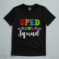 Back To School Team Gift For Special Ed Teacher Sped Squad T-Shirt thumb 5