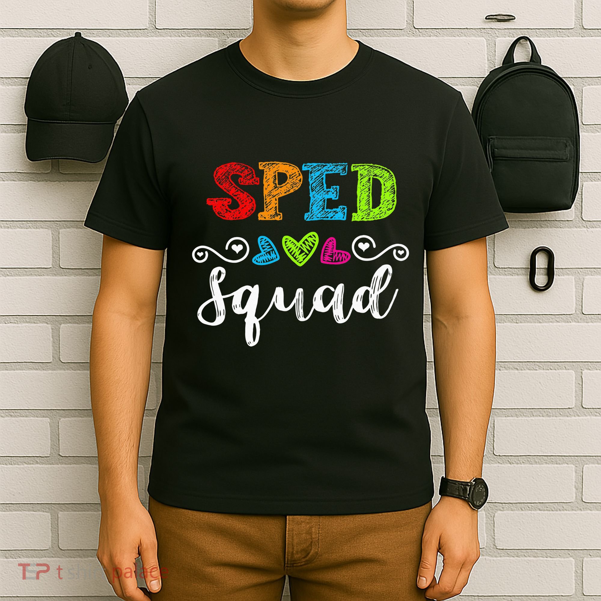 Back To School Team Gift For Special Ed Teacher Sped Squad T-Shirt
