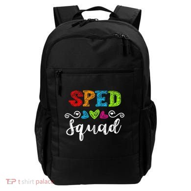 Back To School Team Gift For Special Ed Teacher Sped Squad Backpack