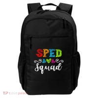 Back To School Team Gift For Special Ed Teacher Sped Squad Backpack thumb 0