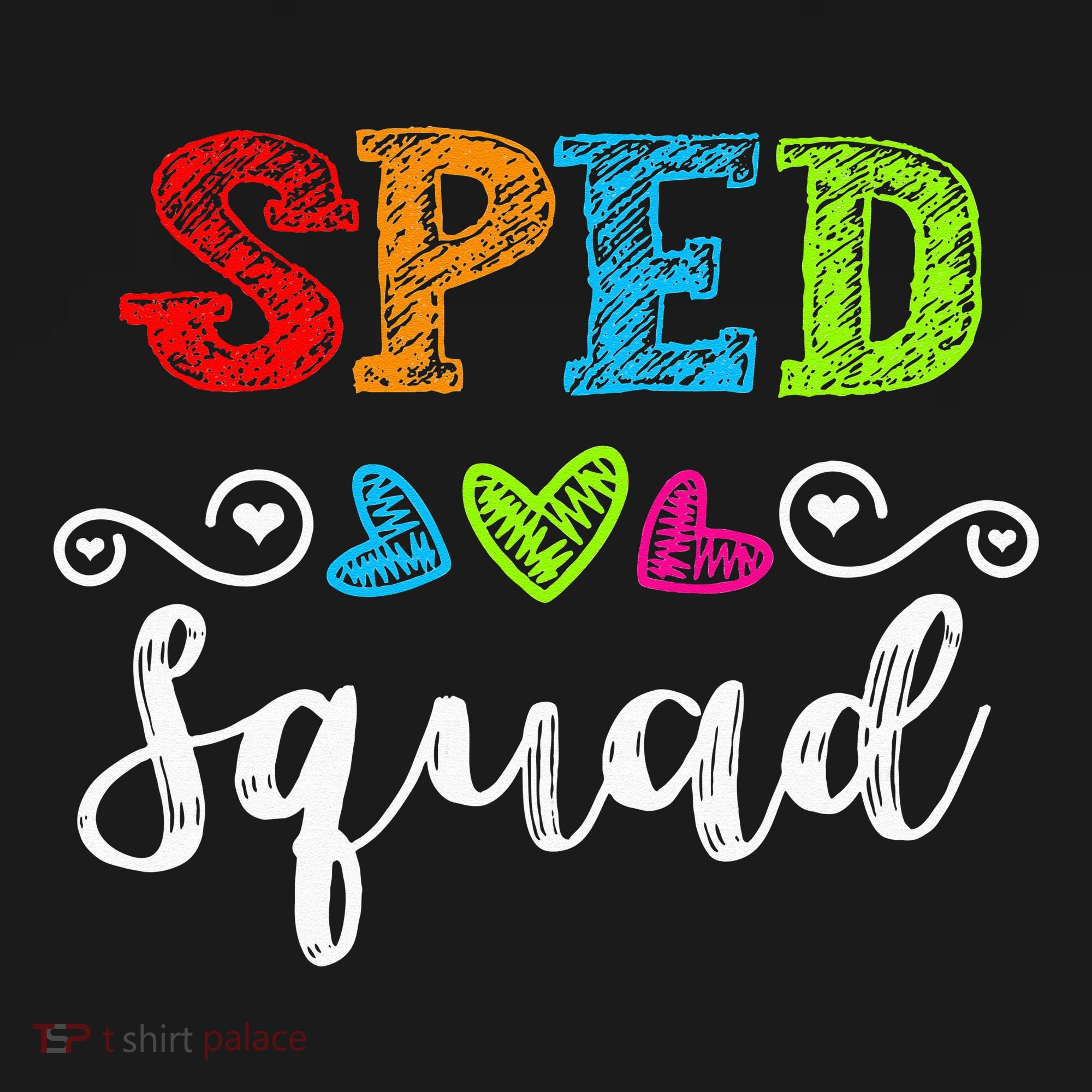 Back To School Team Gift For Special Ed Teacher Sped Squad Backpack